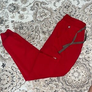 FIGS ZAMORA RED SCRUB PANTS ❤️❤️‍🔥